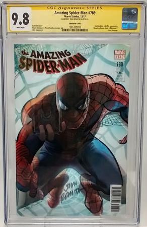 AMAZING SPIDER-MAN #789 - MARVEL 2017 - CGC 9.8 - JOHN ROMITA SIGNED VAR