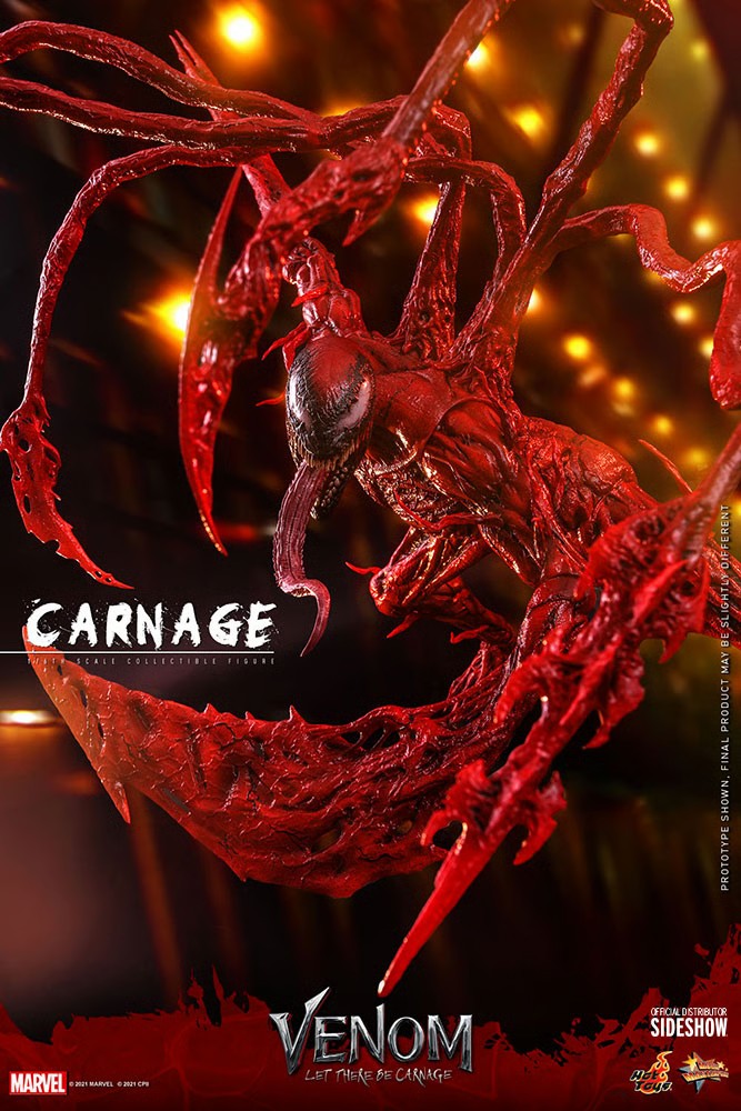 HOT TOYS CARNAGE VENOM: LET THERE BE CARNAGE MMS 619 AF