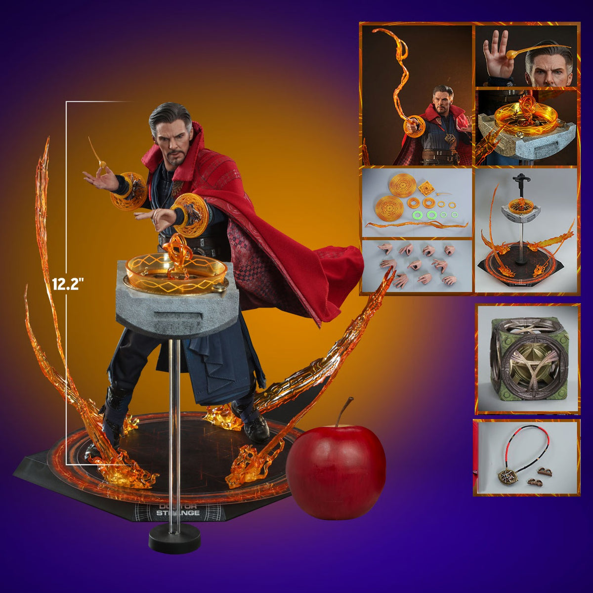 HOT TOYS DOCTOR STRANGE NO WAY HOME AF MMS 629