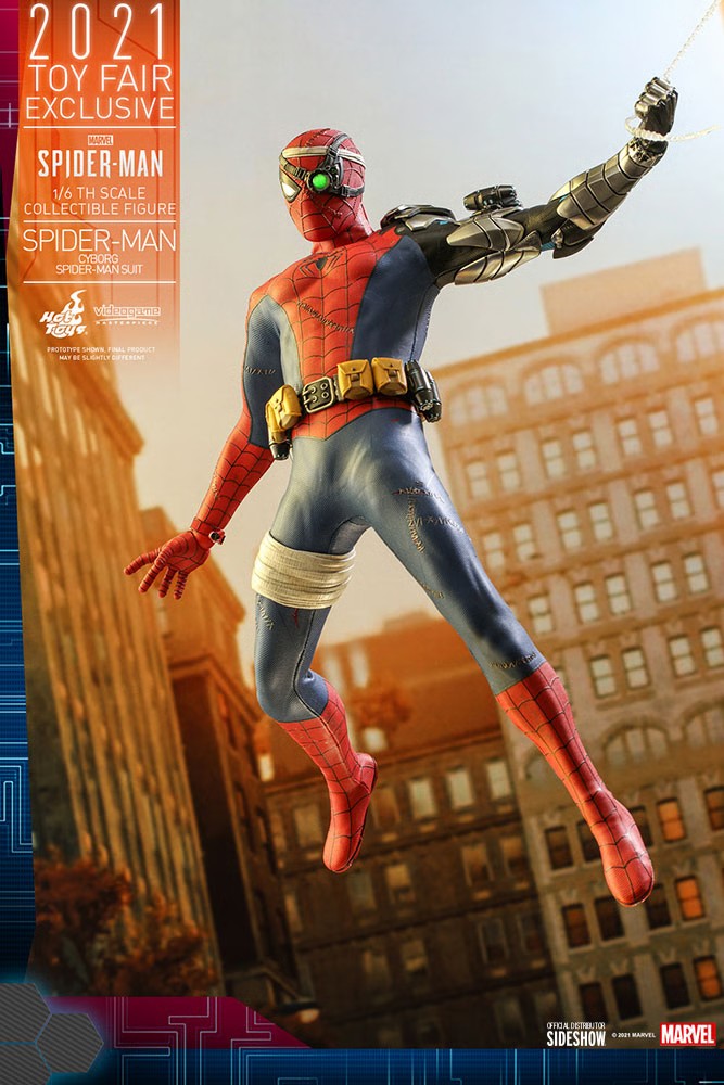 HOT TOYS SPIDER-MAN CYBORG AF VGM 051
