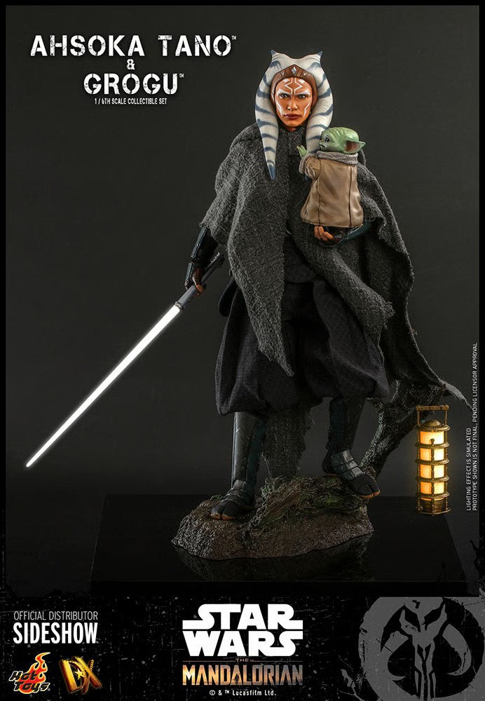 HOT TOYS SW AHSOKA TANO AND GROGU MND DX 21 AF