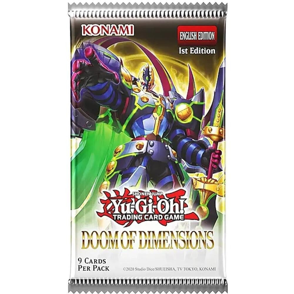 Yu-Gi-Oh! TCG: Doom of Dimensions Booster Single