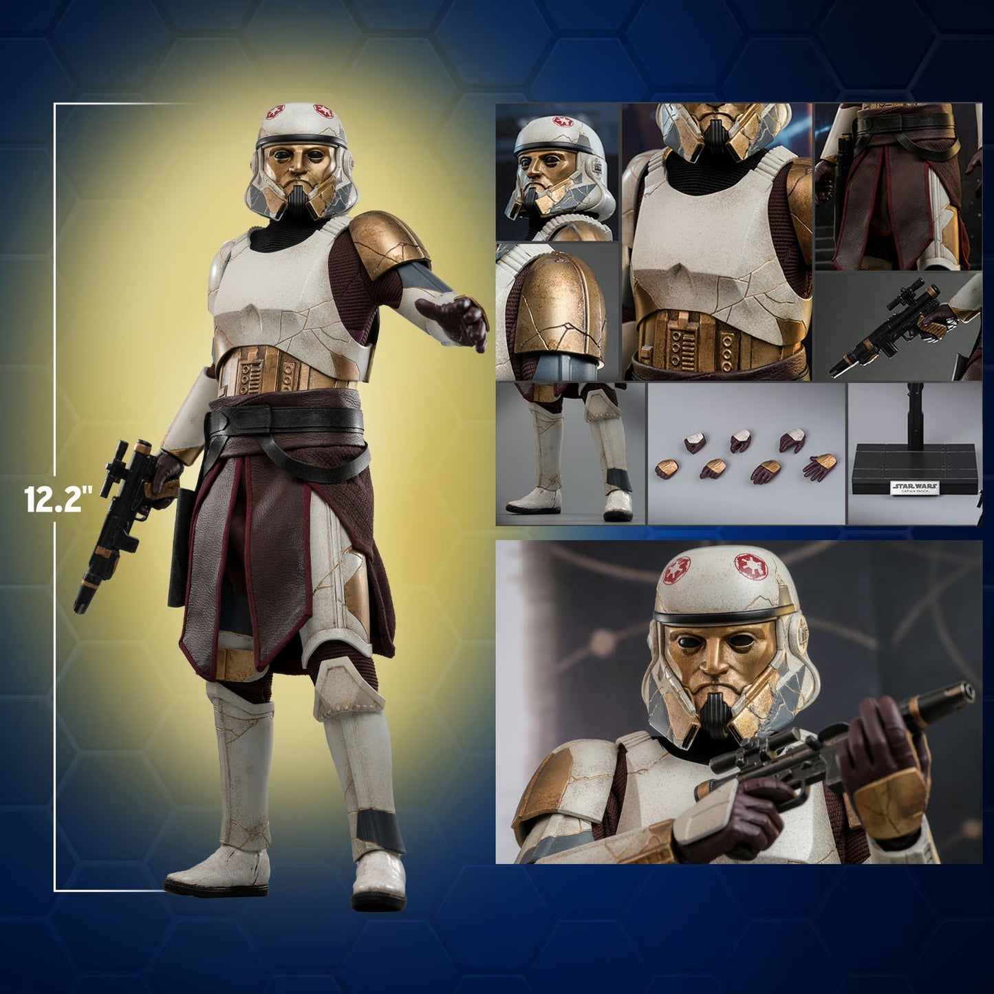 HOT TOYS SW CAPTAIN ENOCH AHSOKA TMS 120 AF