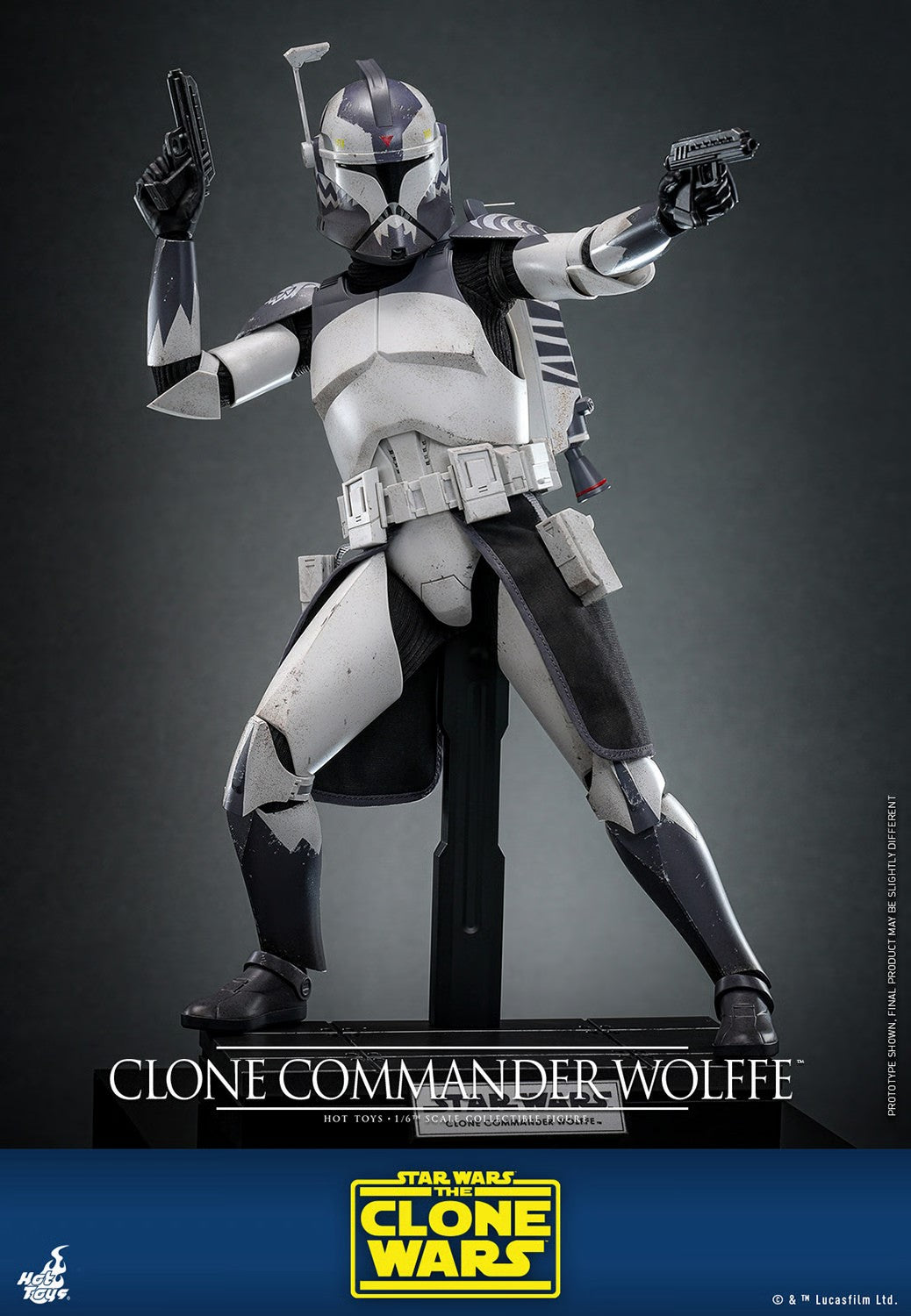 HOT TOYS SW CLONE COMMANDER WOLFFE TMS 141 AF