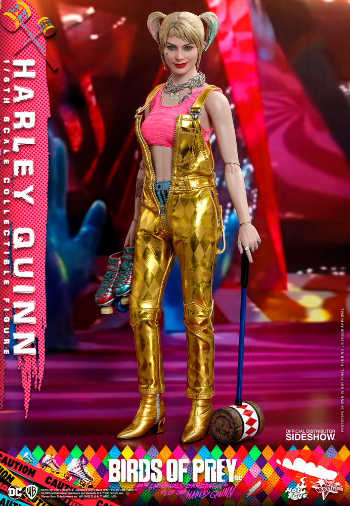 HOT TOYS HARLEY QUINN BIRDS OF PREY AF MMS 565