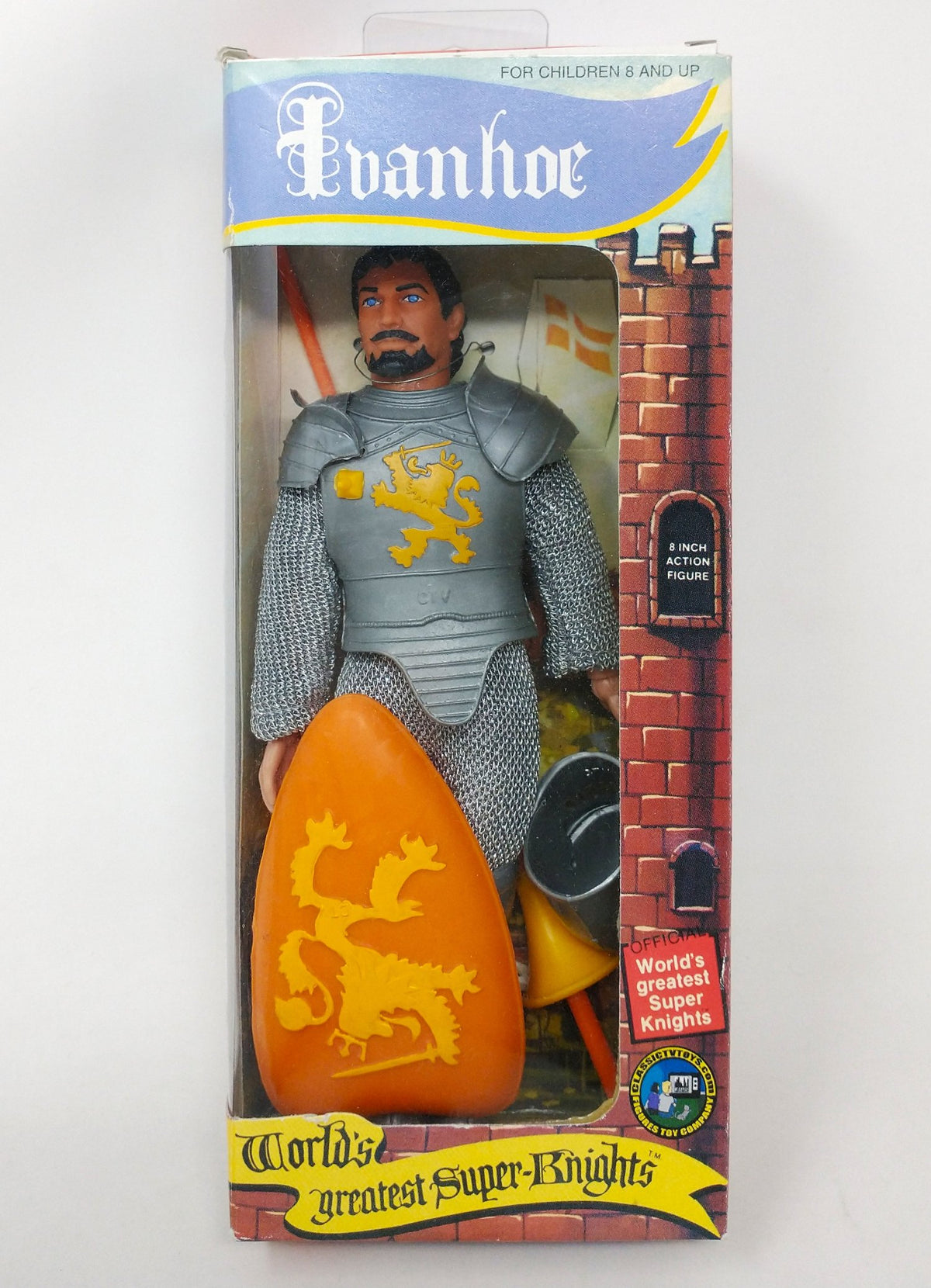 RETRO SUPER KNIGHTS SERIES 1 IVANHOE 8 INCH AF