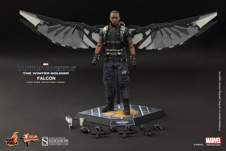 HOT TOYS MARVEL FALCON WINTER SOLDIER MMS 245 AF