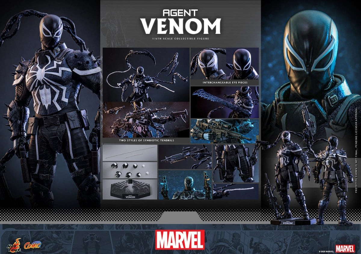 HOT TOYS MARVEL AGENT VENOM CMS 025 AF