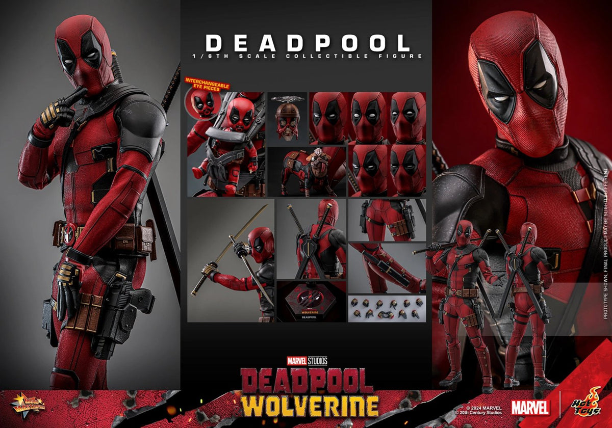 HOT TOYS MARVEL DEADPOOL DEADPOOL WOLVERINE MMS 746 AF