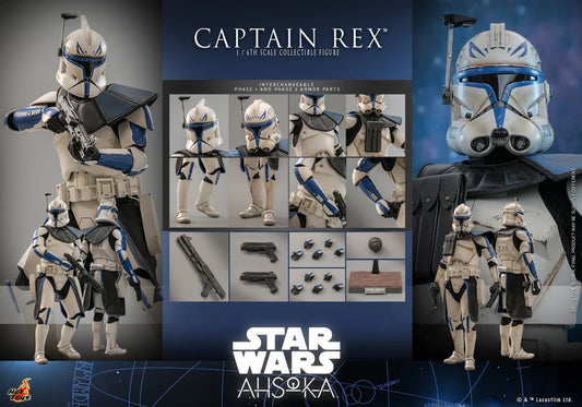 HOT TOYS STAR WARS CAPTAIN REX AHSOKA TMS 119 AF