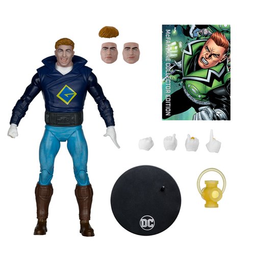 DC MULTIVERSE GUY GARDNER GREEN LANTERN CORPS MCFARLANE COLLECTOR PLATINUM AF