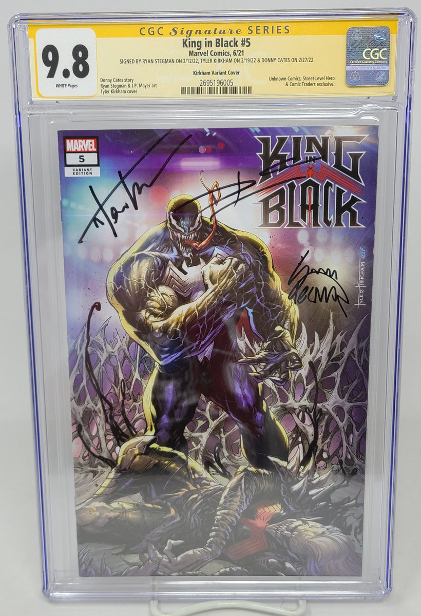 CGC 9.8 authentic King In Black #5