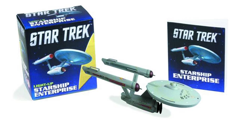 BOOK KIT STAR TREK LIGHT UP STARSHIP ENTERPRISE