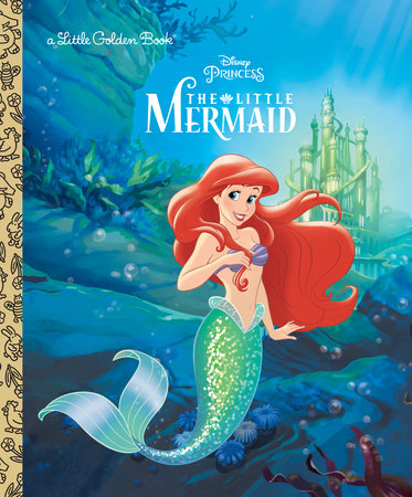 DISNEY LITTLE MERMAID LITTLE GOLDEN BOOK