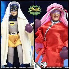 BATMAN 66 RETRO BATMAN / RIDDLER BOXING EXCL 8IN AF
