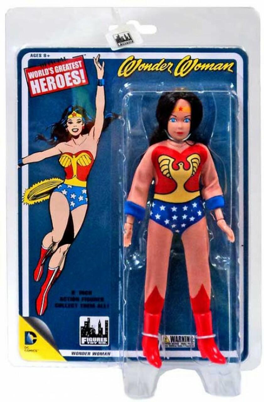 DC RETRO WONDER WOMAN FULL POSE CARD 8IN AF