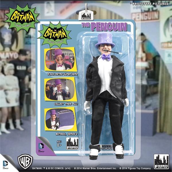 BATMAN 66 RETRO PENGUIN S2 8IN AF