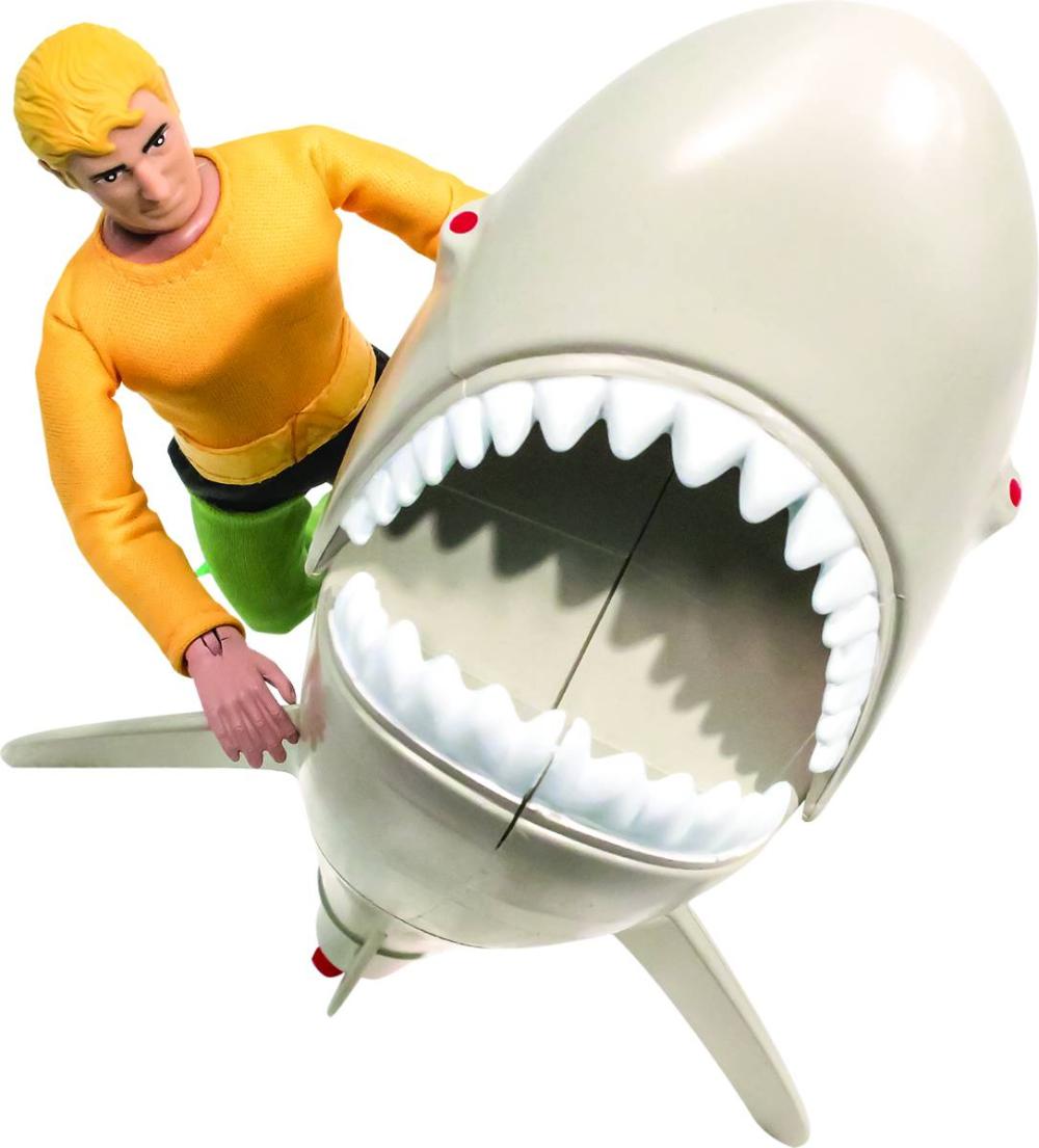 DC RETRO AQUAMAN V GREAT WHITE SHARK PLAYSET