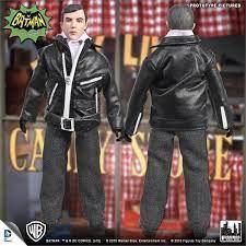 BATMAN 66 RETRO DICK GRAYSON LEATHER JACKET EE EXCL 8IN AF