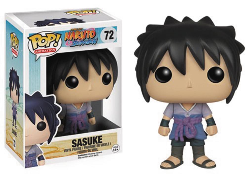 POP ANIMATION NARUTO SHIPPUDEN SASUKE VINYL FIG