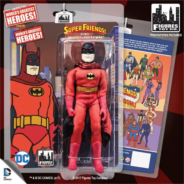 SUPER FRIENDS RETRO BATMAN UNIVERSE/EVIL S5 1/2 8IN AF