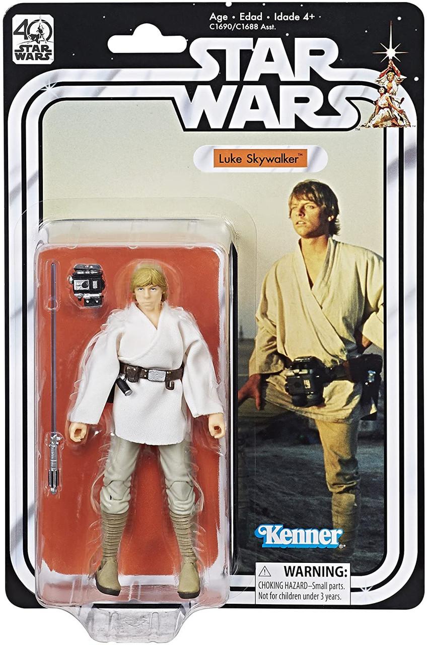 SW ANNIVERSARY LUKE SKYWALKER BLACK 6 INCH AF