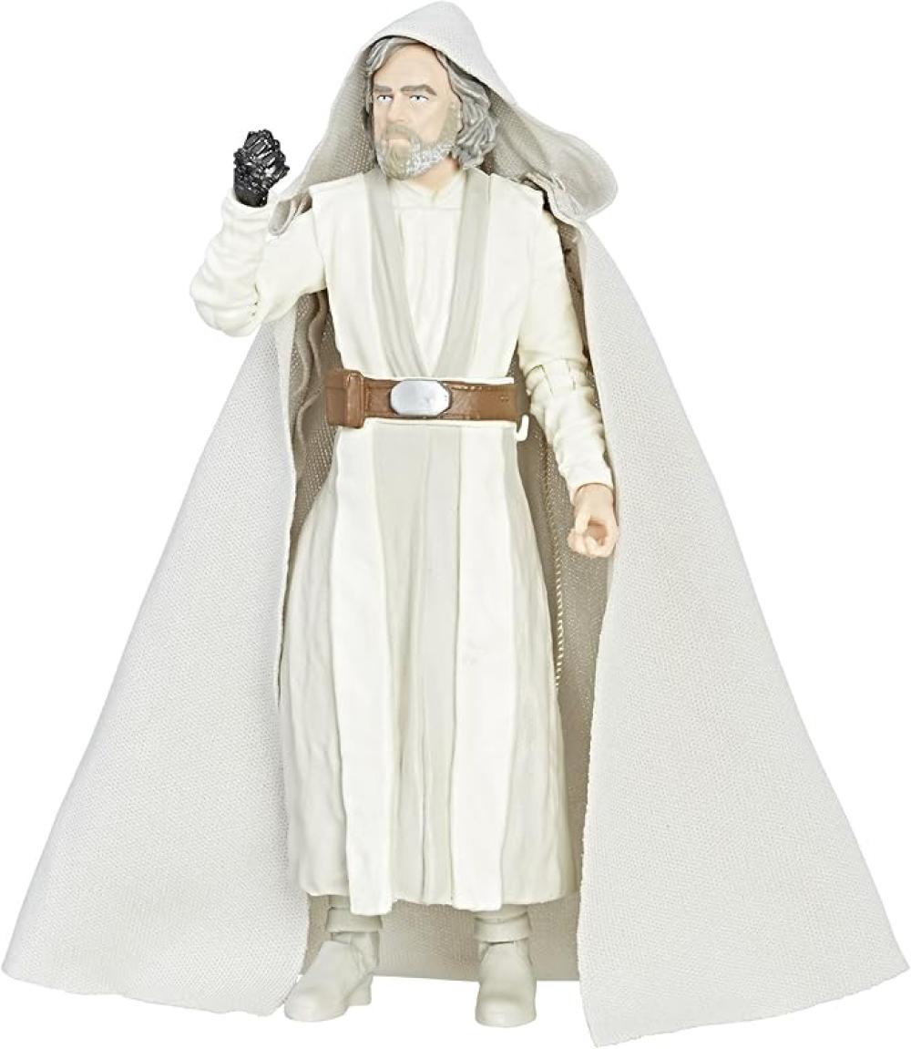 SW BLACK 6 INCH LUKE SKYWALKER JEDI MASTER WAVE 12 AF