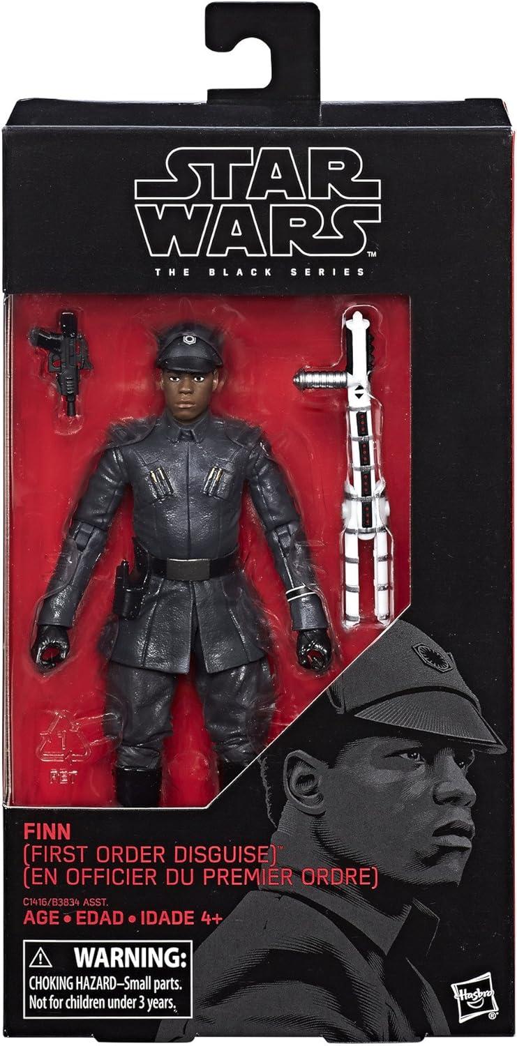 SW BLACK 6 INCH FINN FO DISGUISE AF