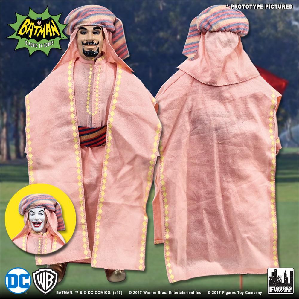 BATMAN 66 RETRO JOKER MAHARAJA 8IN AF