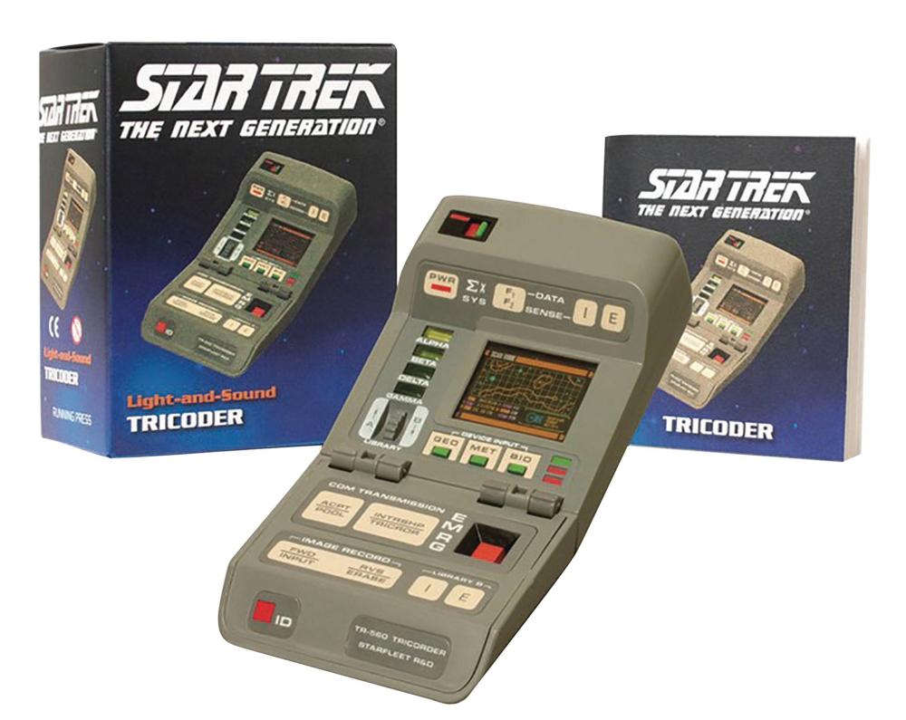 BOOK KIT STAR TREK LIGHT & SOUND TRICORDER