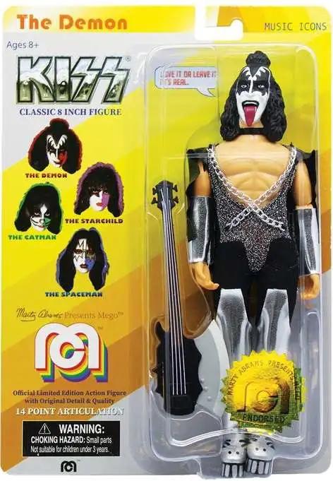 MEGO LEGENDS KISS DEMON 8-IN RETRO AF