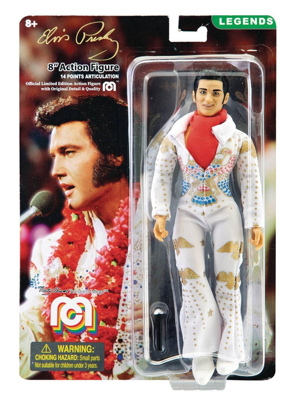 MEGO LEGENDS ELVIS 8-IN RETRO AF