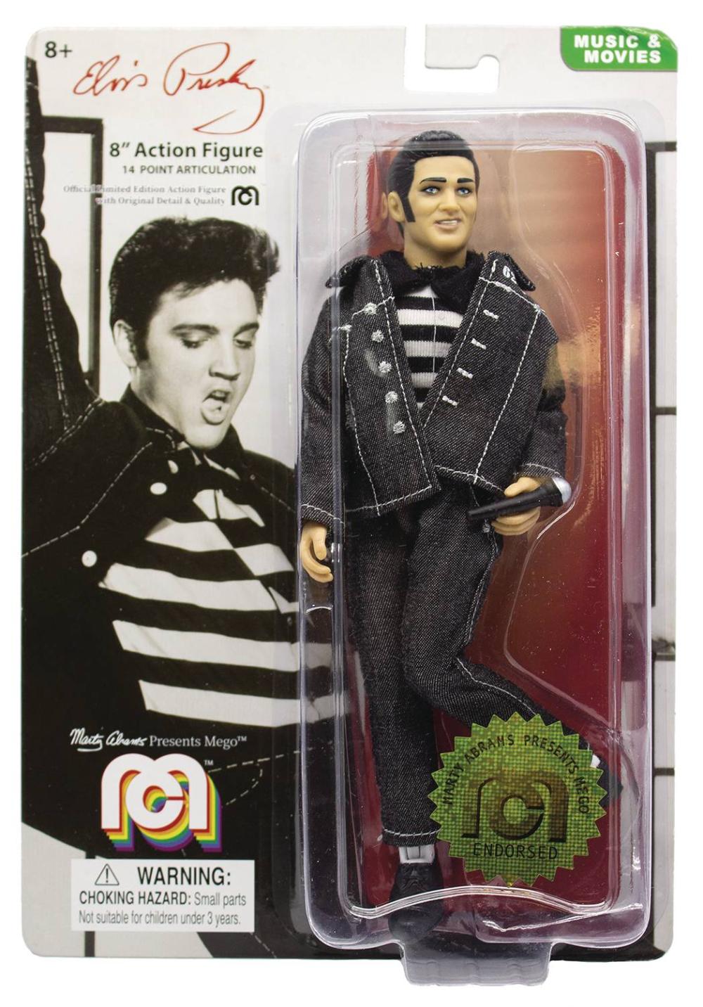MEGO LEGENDS ELVIS JAILHOUSE ROCK 8IN AF