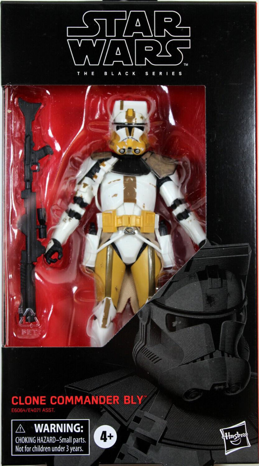 STAR WARS BLACK SERIES SW 6 INCH CLONE COMMANDER BLY AF