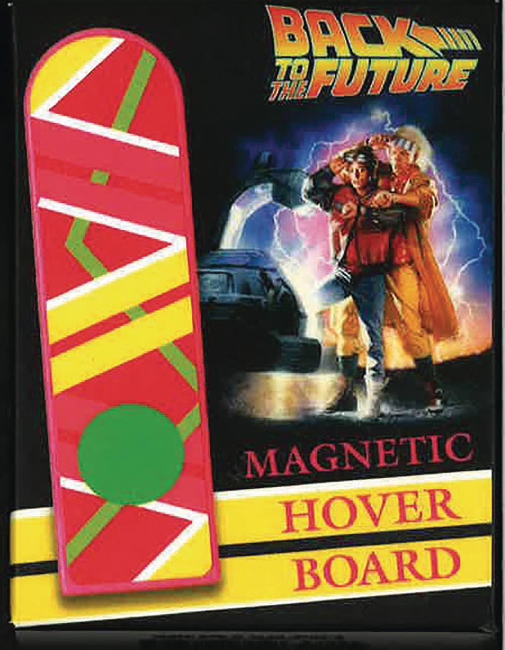 BOOK KIT BACK TO THE FUTURE MAGNETIC HOVERBOARD