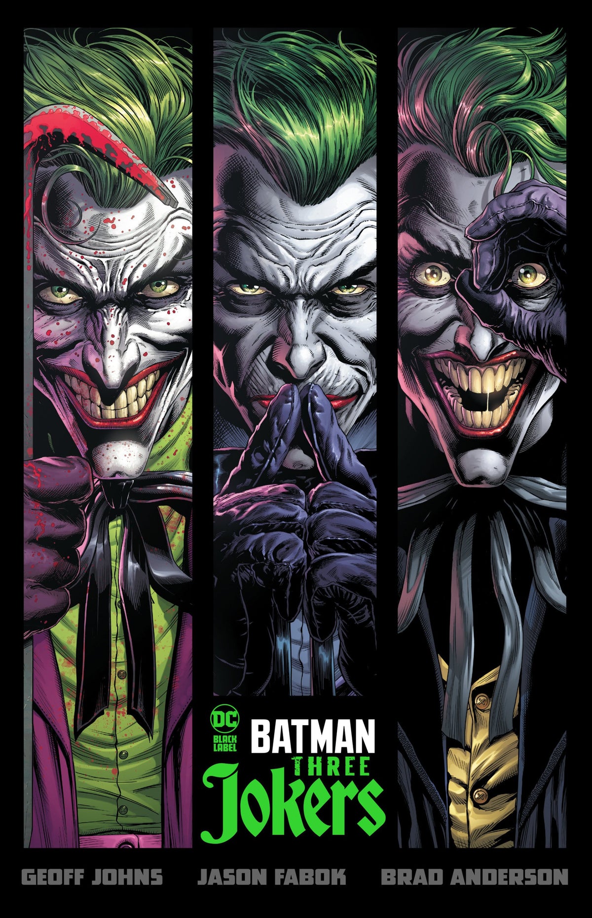 BATMAN THREE JOKERS HC HARDCOVER