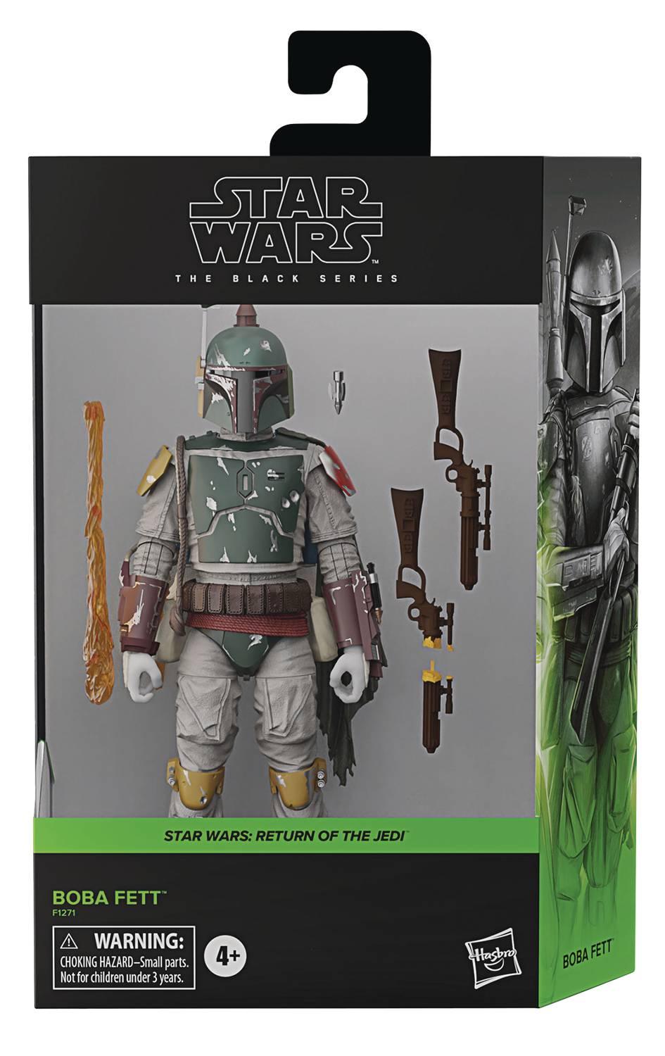 STAR WARS BLACK SERIES SW 6 INCH DLX BOBA FETT RETURN OF THE JEDI ROTJ AF