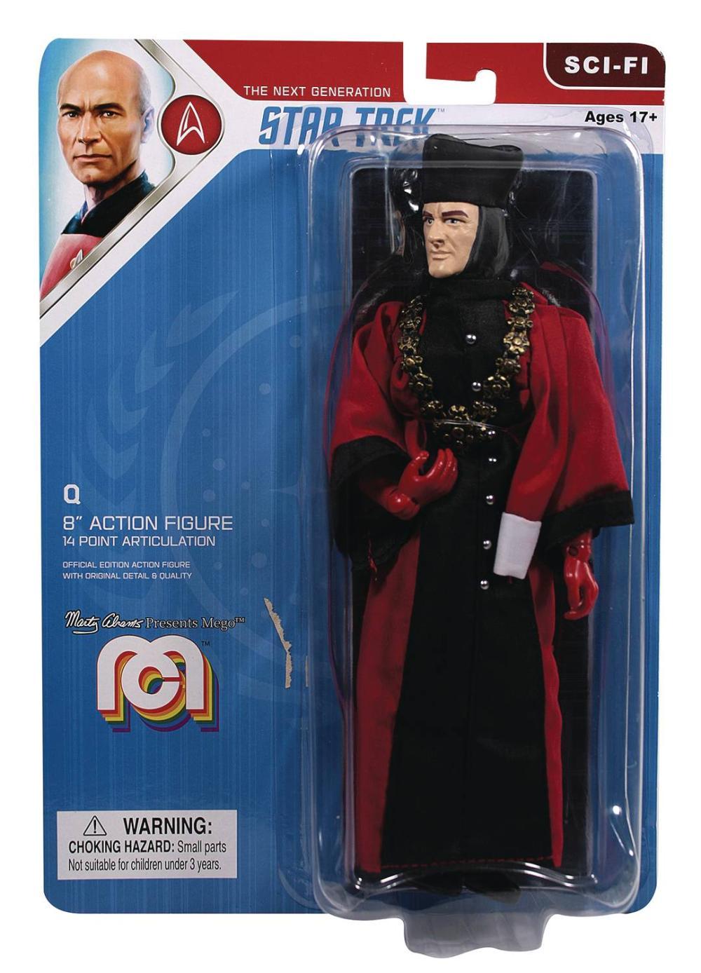 MEGO STAR TREK Q 8IN AF