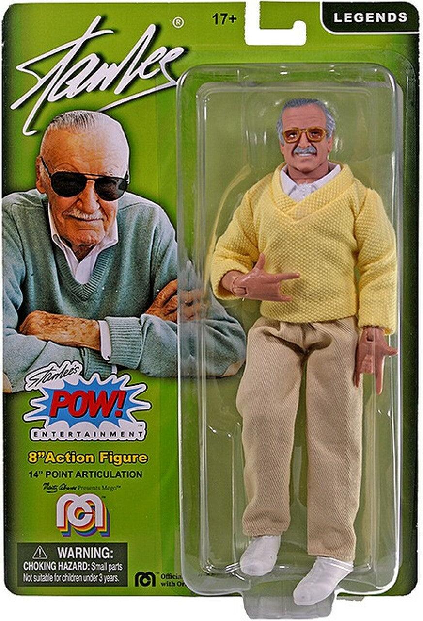 MEGO LEGENDS STAN LEE WEB HANDS 8IN AF