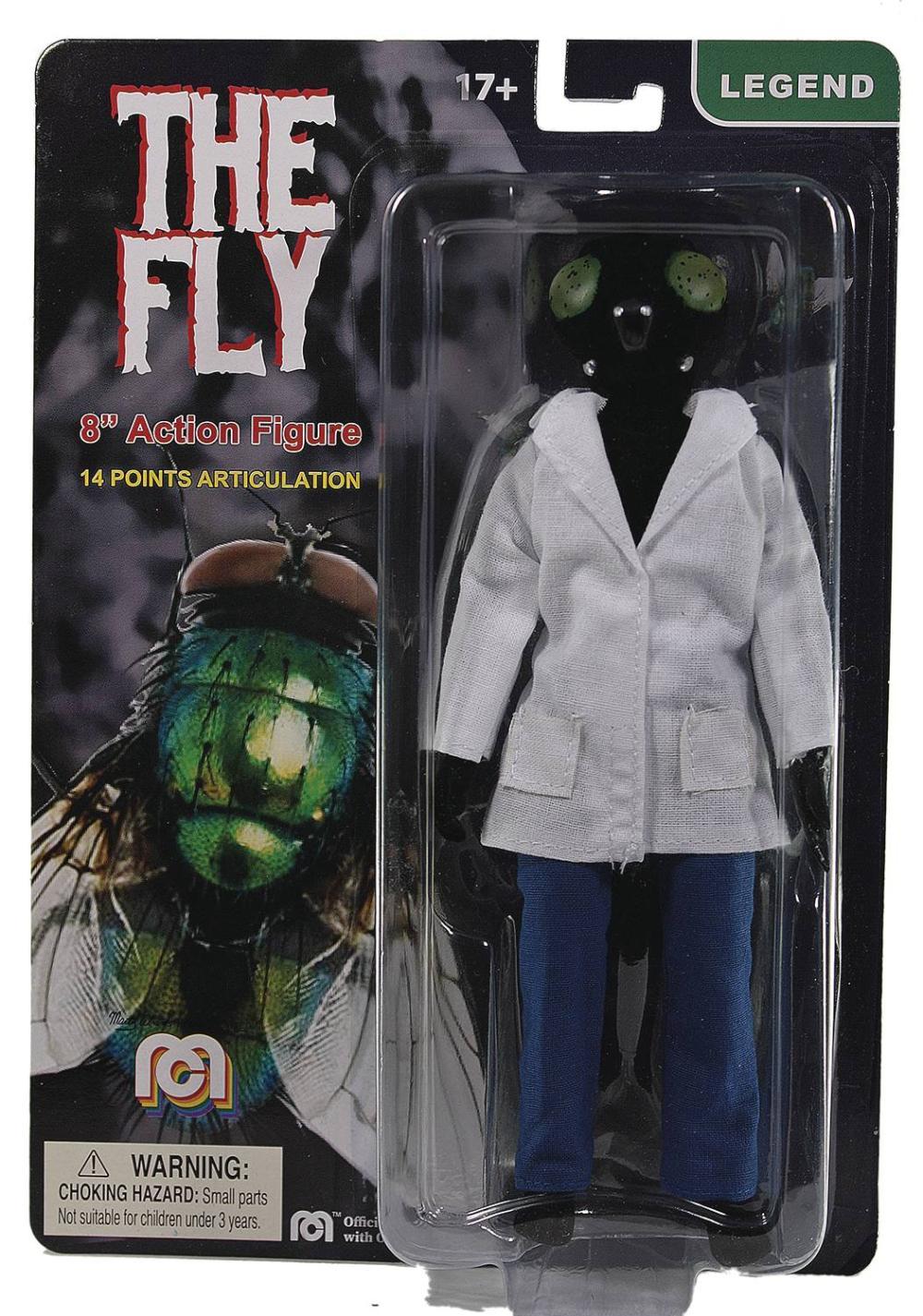 MEGO HORROR FLY FLOCKED 8IN AF