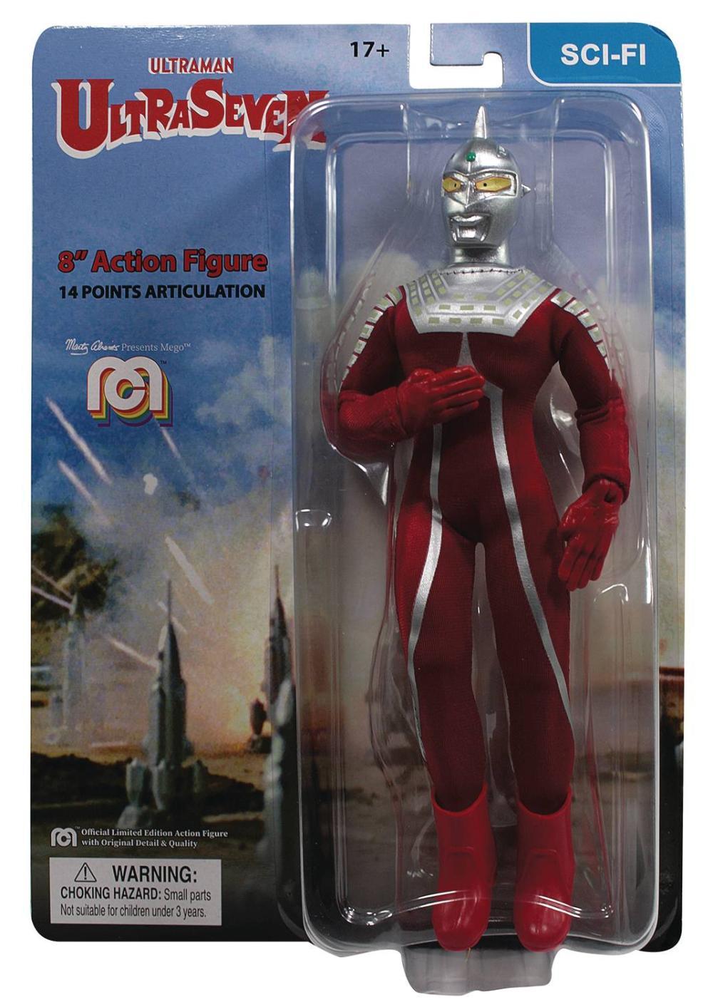 MEGO SCI-FI ULTRAMAN ULTRASEVEN 8IN AF