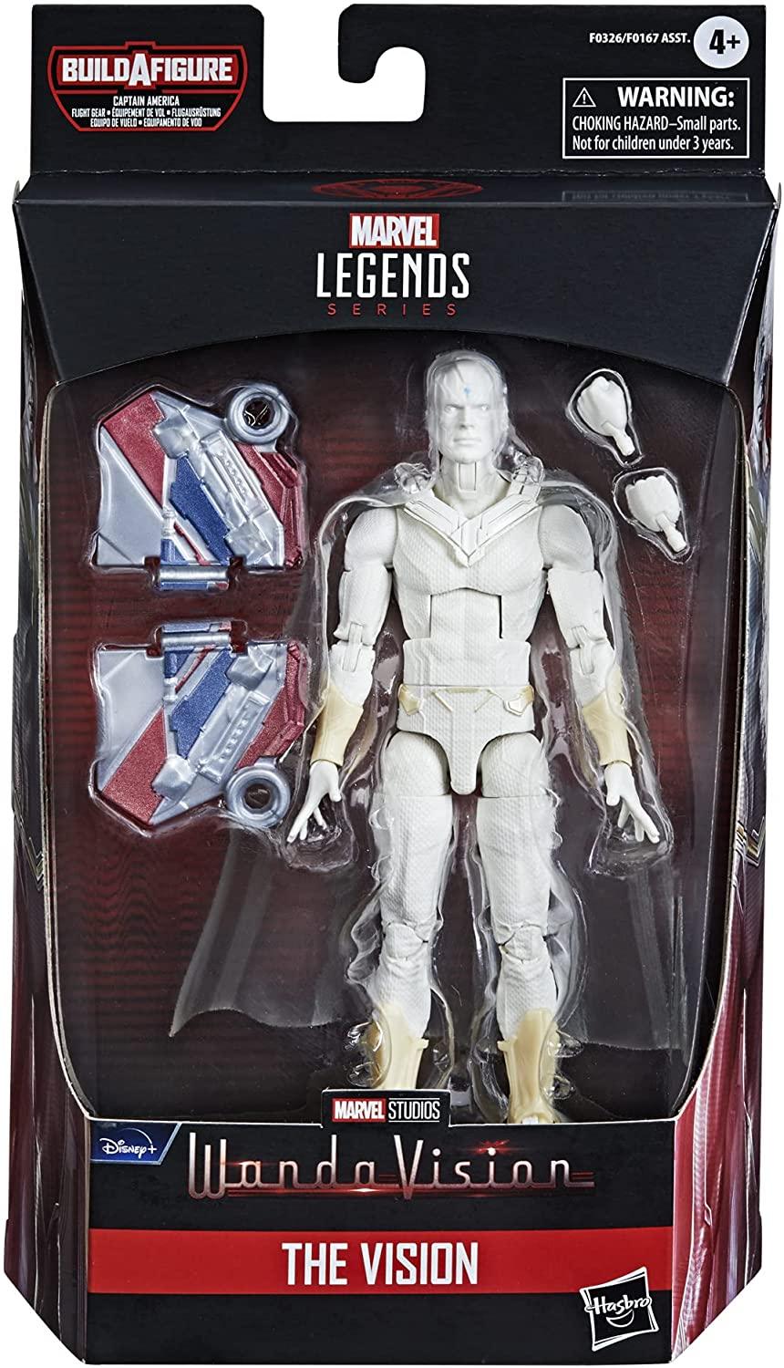 MARVEL LEGENDS NEW VISION WHITE AF - CAP FLIGHT GEAR BAF