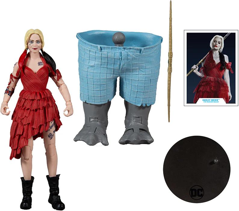 DC MULTIVERSE HARLEY QUINN SUICIDE SQUAD MCFARLANE KING SHARK BAF AF