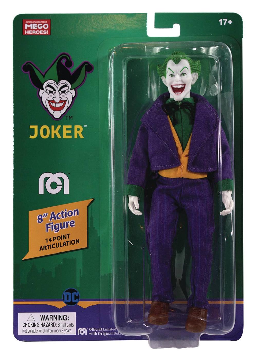 MEGO DC JOKER 8IN AF