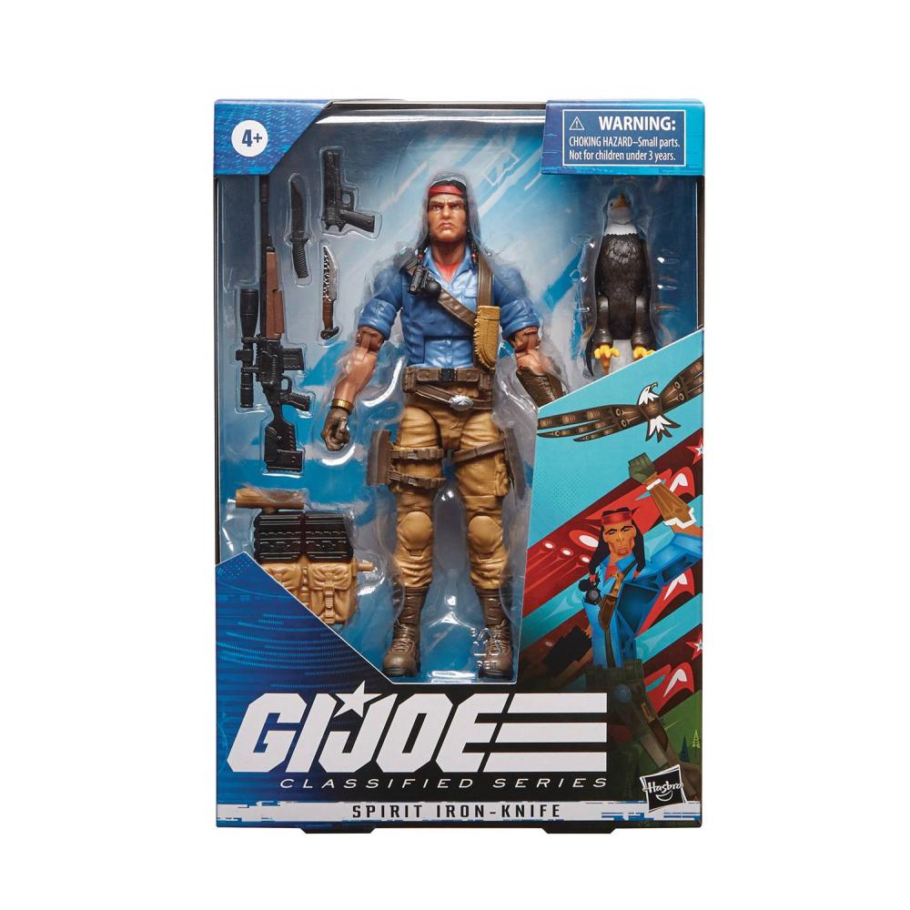 GI JOE CLASSIFIED SPIRIT IRON-KNIFE 6IN AF