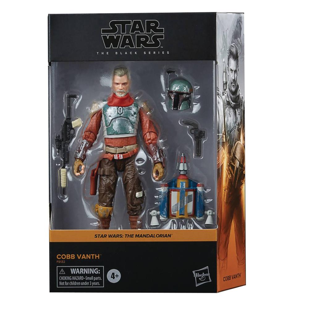 STAR WARS BLACK SERIES SW 6 INCH DELUXE COBB VANTH MANDALORION AF