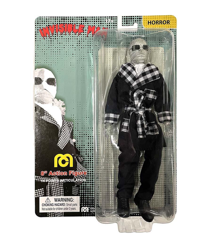 MEGO HORROR INVISIBLE MAN 8IN AF