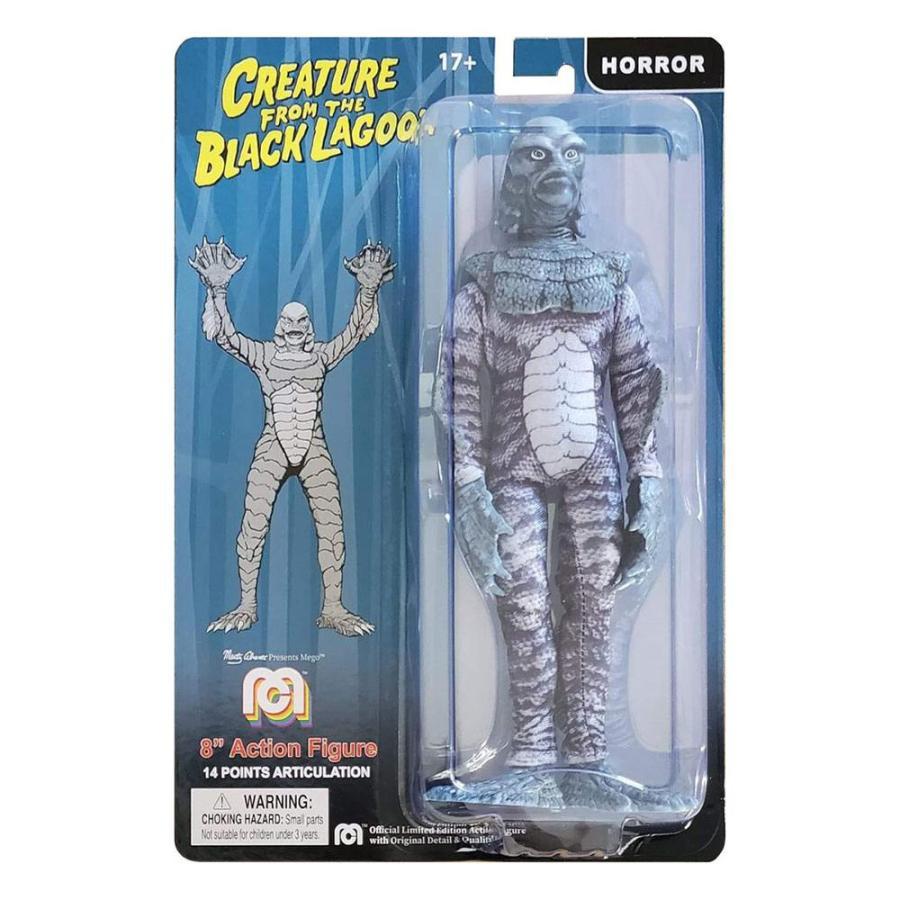 MEGO HORROR CREATURE CFBL B&W 8IN AF