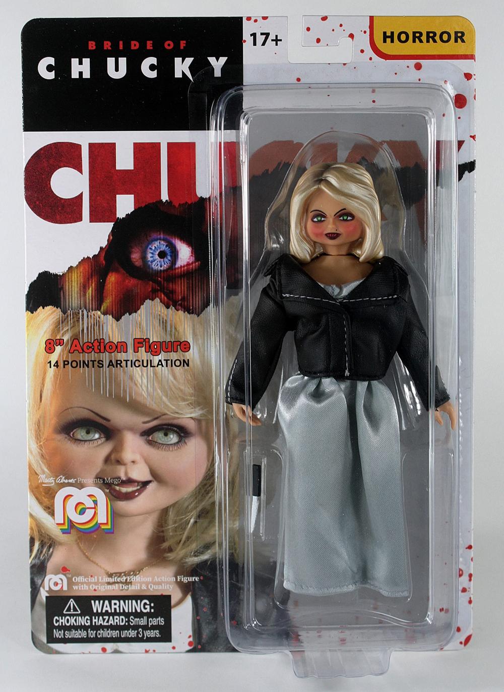 MEGO HORROR CHILDS PLAY BRIDE OF CHUCKY 8IN AF