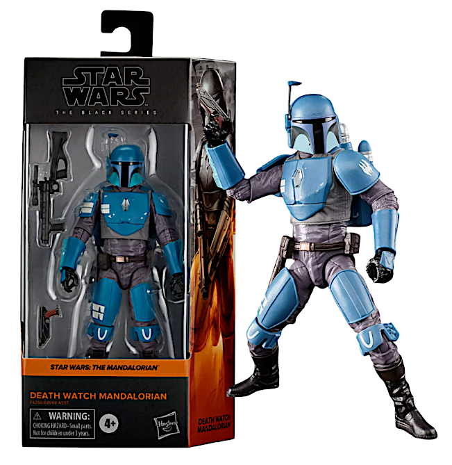 STAR WARS BLACK SERIES SW 6 INCH DEATH WATCH MANDALORIAN THE MANDALORIAN AF